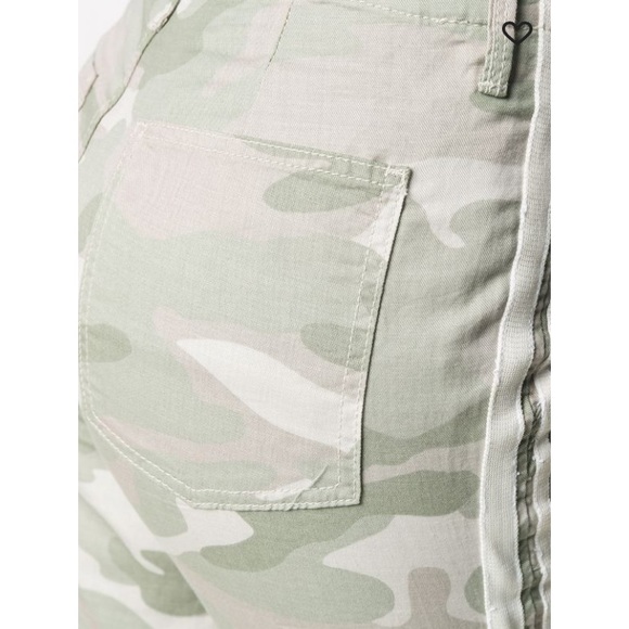 Mother Denim Shaker Crop Camouflage Print Pants - Picture 5 of 7